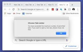 Limit Browser Tabs and Extensions