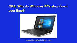 Why Computers Slow Down Over Time